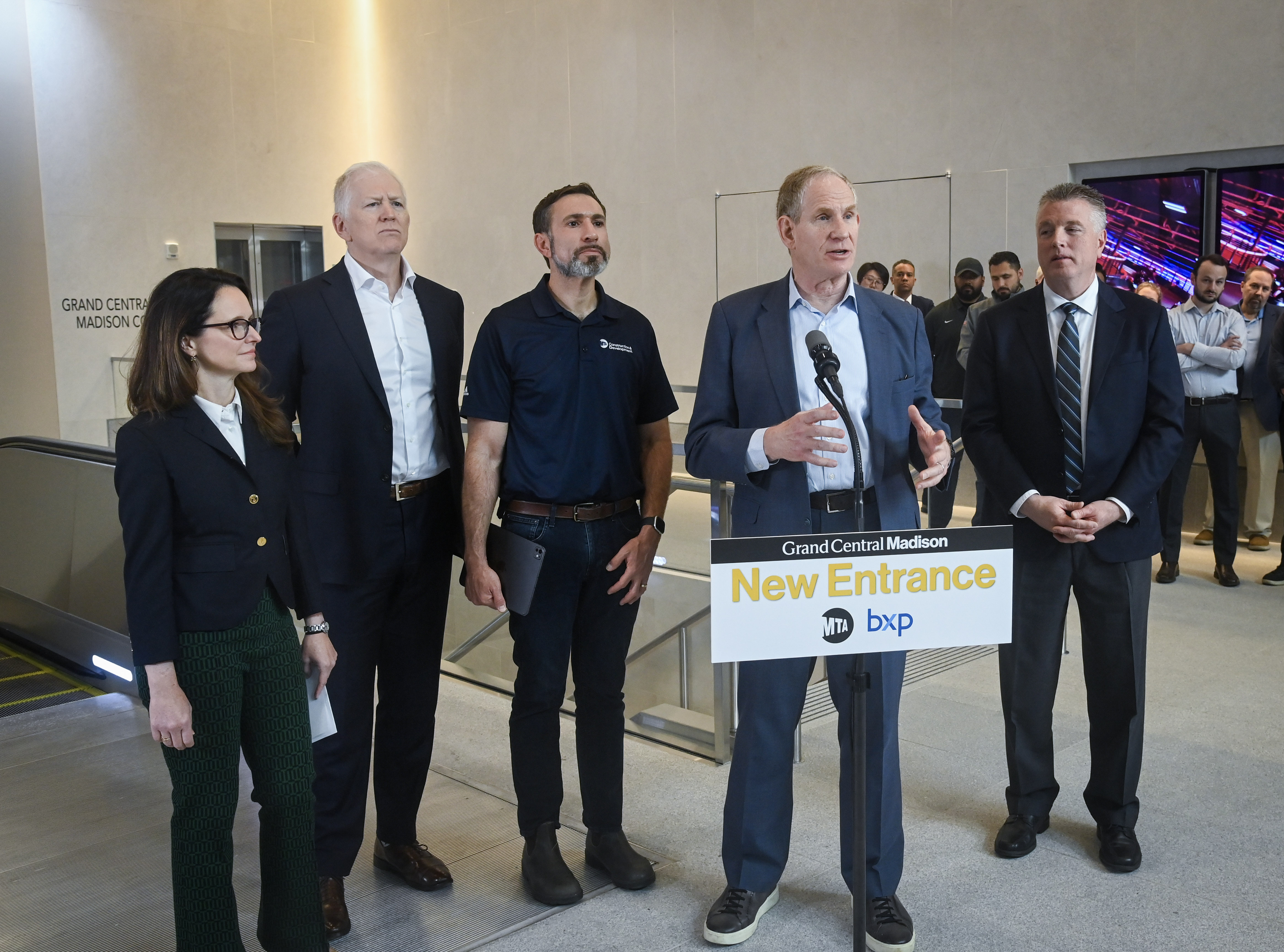MTA and BXP Celebrate Opening of Brand New Grand Central Madison Entrance