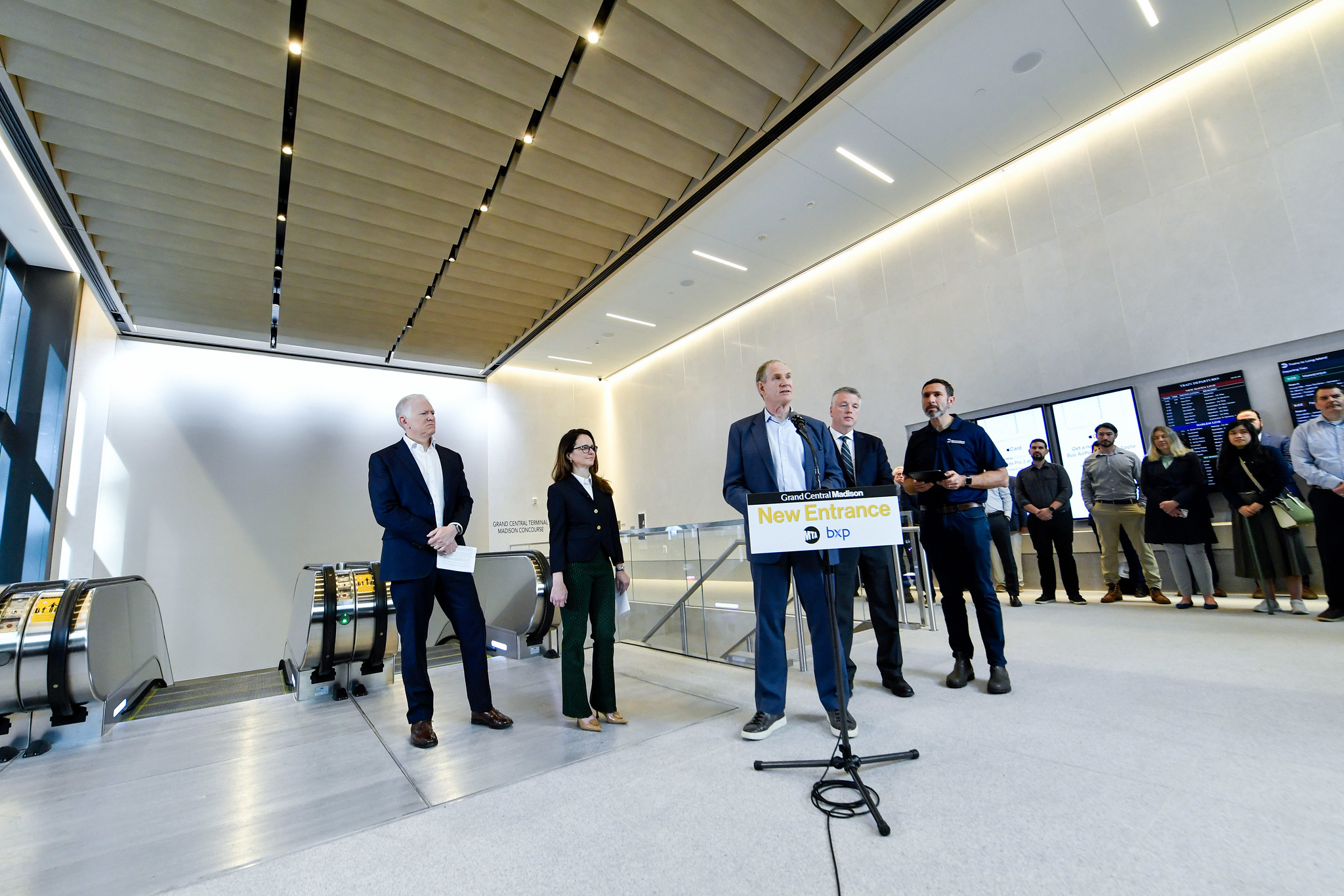 MTA and BXP Celebrate Opening of Brand New Grand Central Madison Entrance