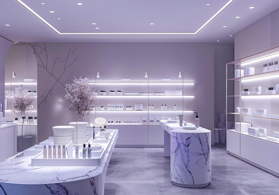 A rendering of a spa-like facility 