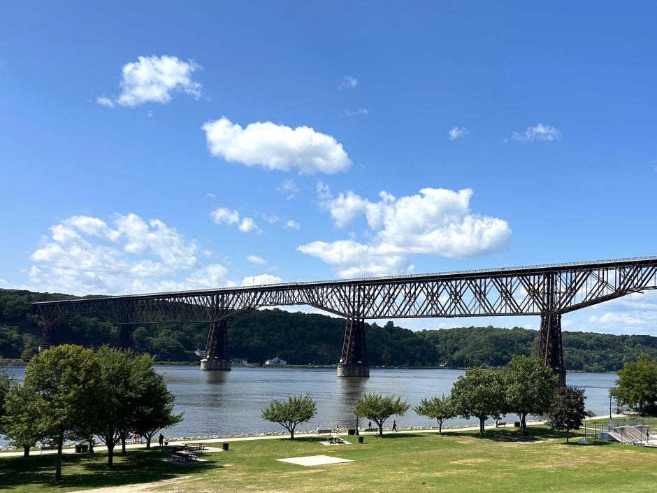 The Walkway Over the Hudson, a pedestrian bridge that crosses the Hudson River. 