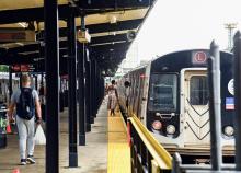 L train at Canarsie-Rockaway Pkwy