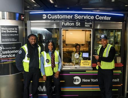 As MetroCard Gives Way to Tap and Ride, MTA Expands Customer Service Centers to 30 Subway Stations