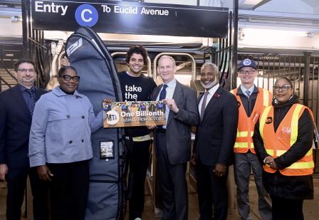 MTA Announces One Billionth Subway Rider of 2025 