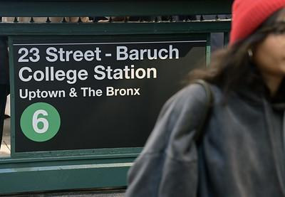 PHOTOS & VIDEO: MTA Unveils Station Renaming for 23 St–Baruch College Station 