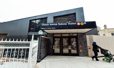 MTA Unveils New Entrance and Station Upgrades at Church Av Subway Station 