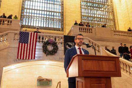 PHOTOS & VIDEO: On Veterans Day, MTA Salutes Those Who Serve  
