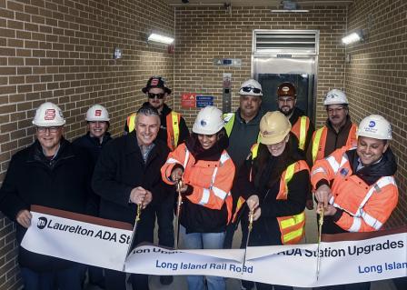 MTA Long Island Rail Road Unveils Upgraded Laurelton Station