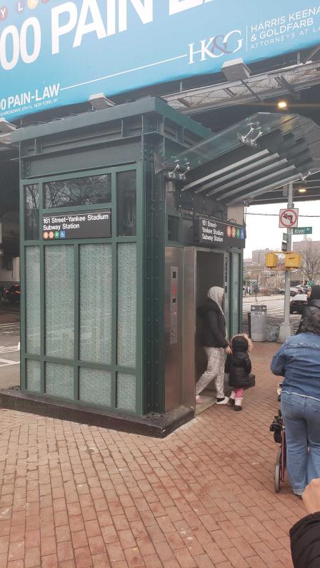 PHOTOS: MTA Announces Opening of Three Modernized Elevators at 161 St-Yankee Stadium BD Subway Station Ahead of Opening Day 