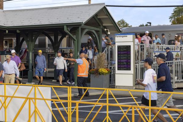 Getting to the 2025 Ryder Cup on the LIRR